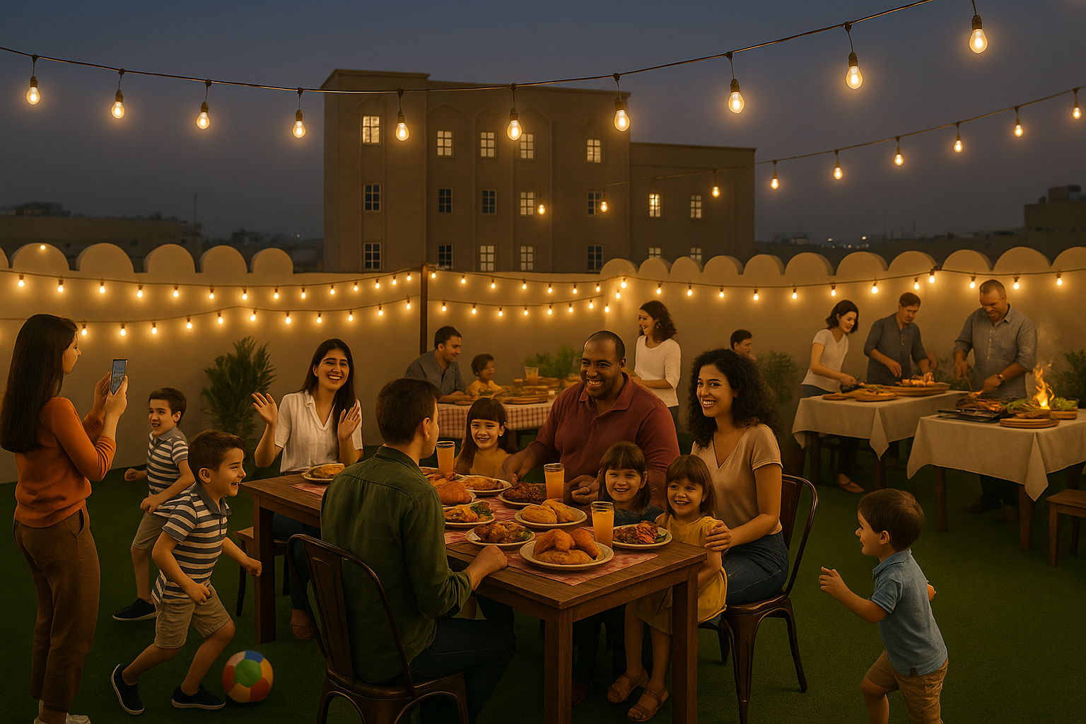 Baqar Night on the Rooftop of Sur Hotel